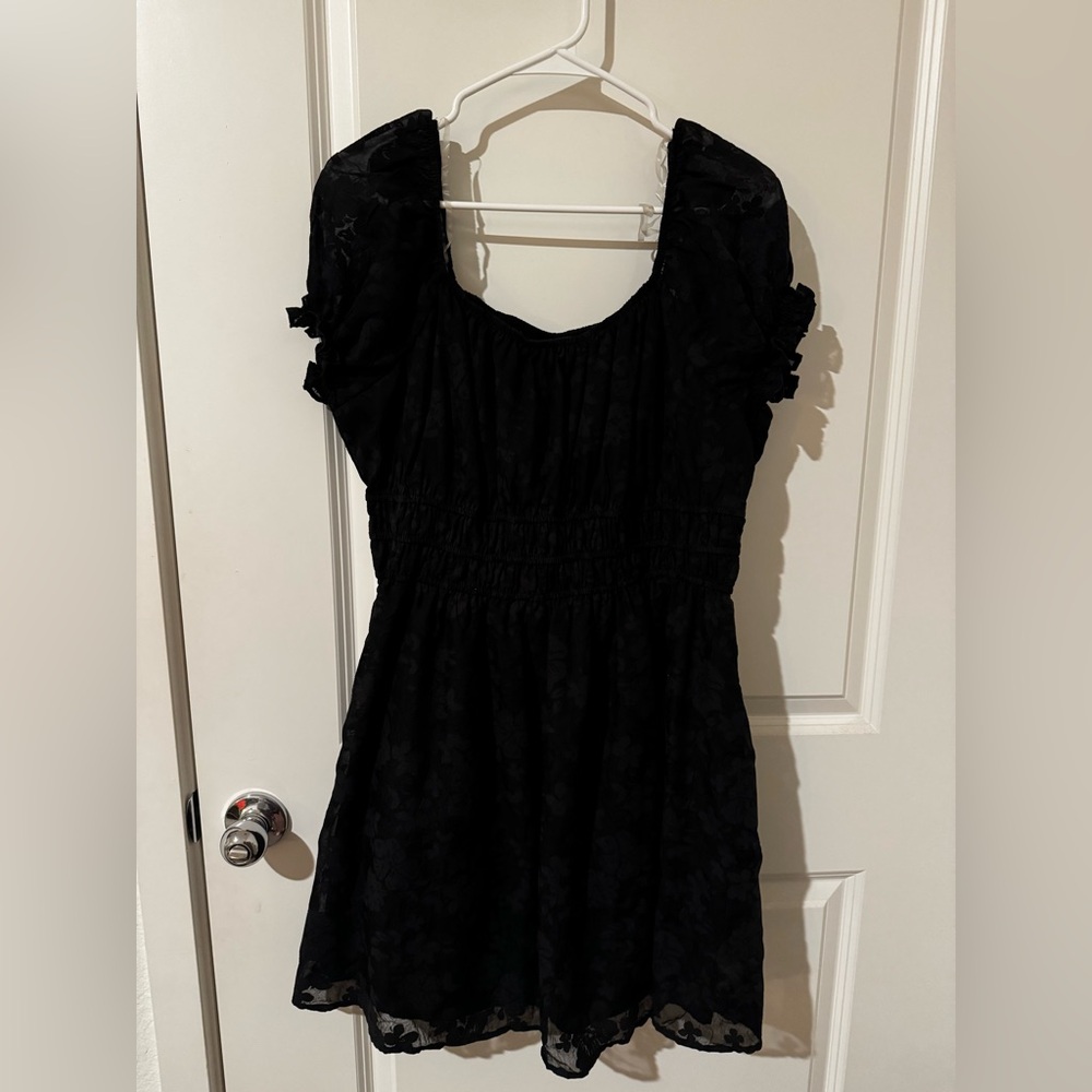 Black Floral Dress